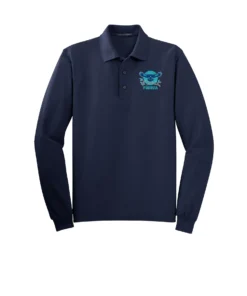 Neuse River Middle Fuerza Tall Long Sleeve Polo