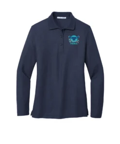 Neuse River Middle Fuerza Ladies Long Sleeve Polo