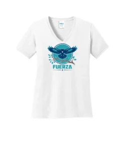 Neuse River Middle Fuerza Ladies V-Neck