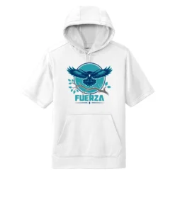 Neuse River Middle Fuerza Adult Short Sleeve Hoodie