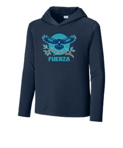 Neuse River Middle Fuerza Youth Long Sleeve Hooded Tee