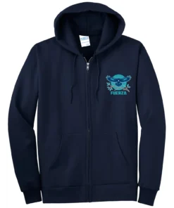 Neuse River Middle Fuerza Tall Full Zip Hoodie