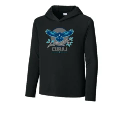 Neuse River Middle Curaj Shirt Youth Long Sleeve Hooded Tee
