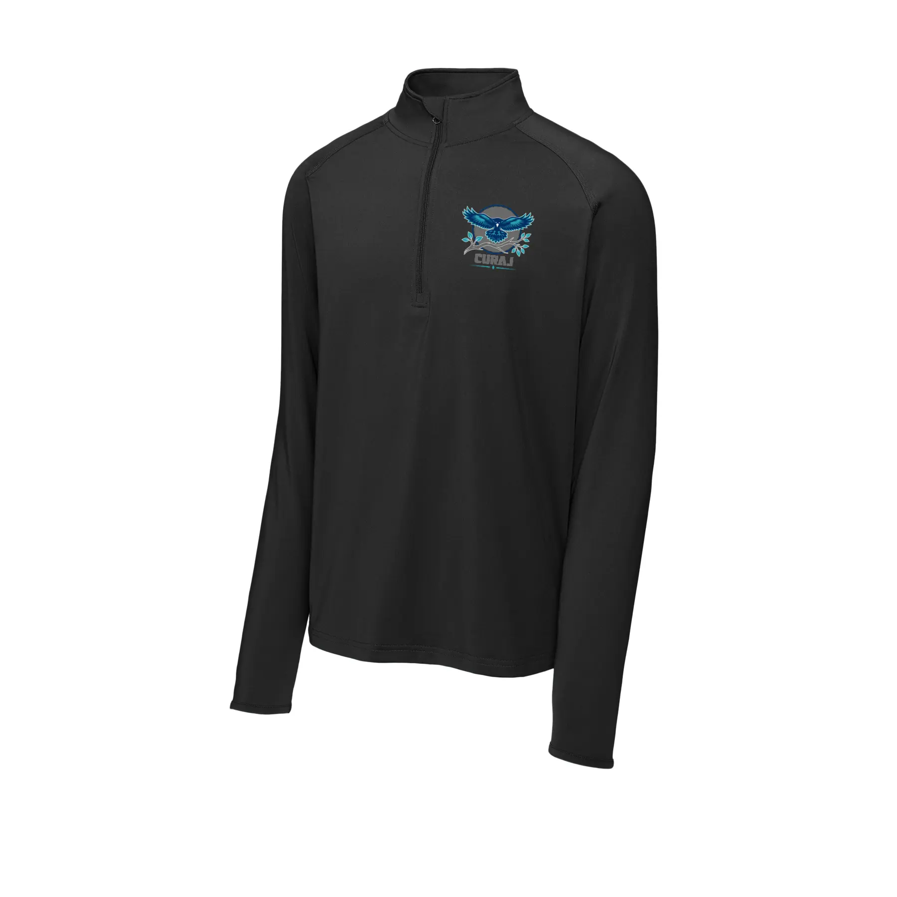 Neuse River Middle Curaj Shirt Adult Quarter Zip - Image 1