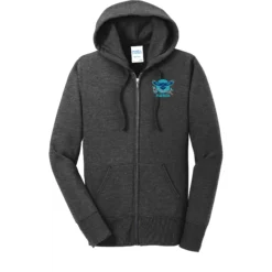 Neuse River Middle Fuerza Ladies Full Zip Hoodie