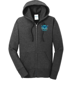 Neuse River Middle Fuerza Ladies Full Zip Hoodie