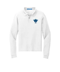 Neuse River Middle Kai Youth Long Sleeve Polo