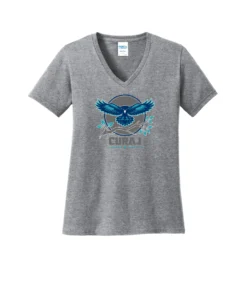 Neuse River Middle Curaj Shirt Ladies V-Neck