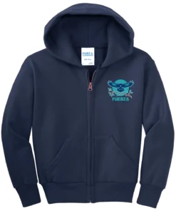 Neuse River Middle Fuerza Youth Full Zip Hoodie