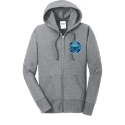 Neuse River Logo Ladies Full Zip Hoodie