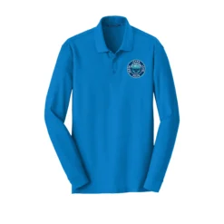 Neuse River Logo Adult Long Sleeve Polo