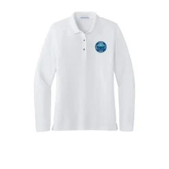 Neuse River Logo Ladies Long Sleeve Polo