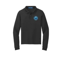 Neuse River Logo Youth Long Sleeve Polo