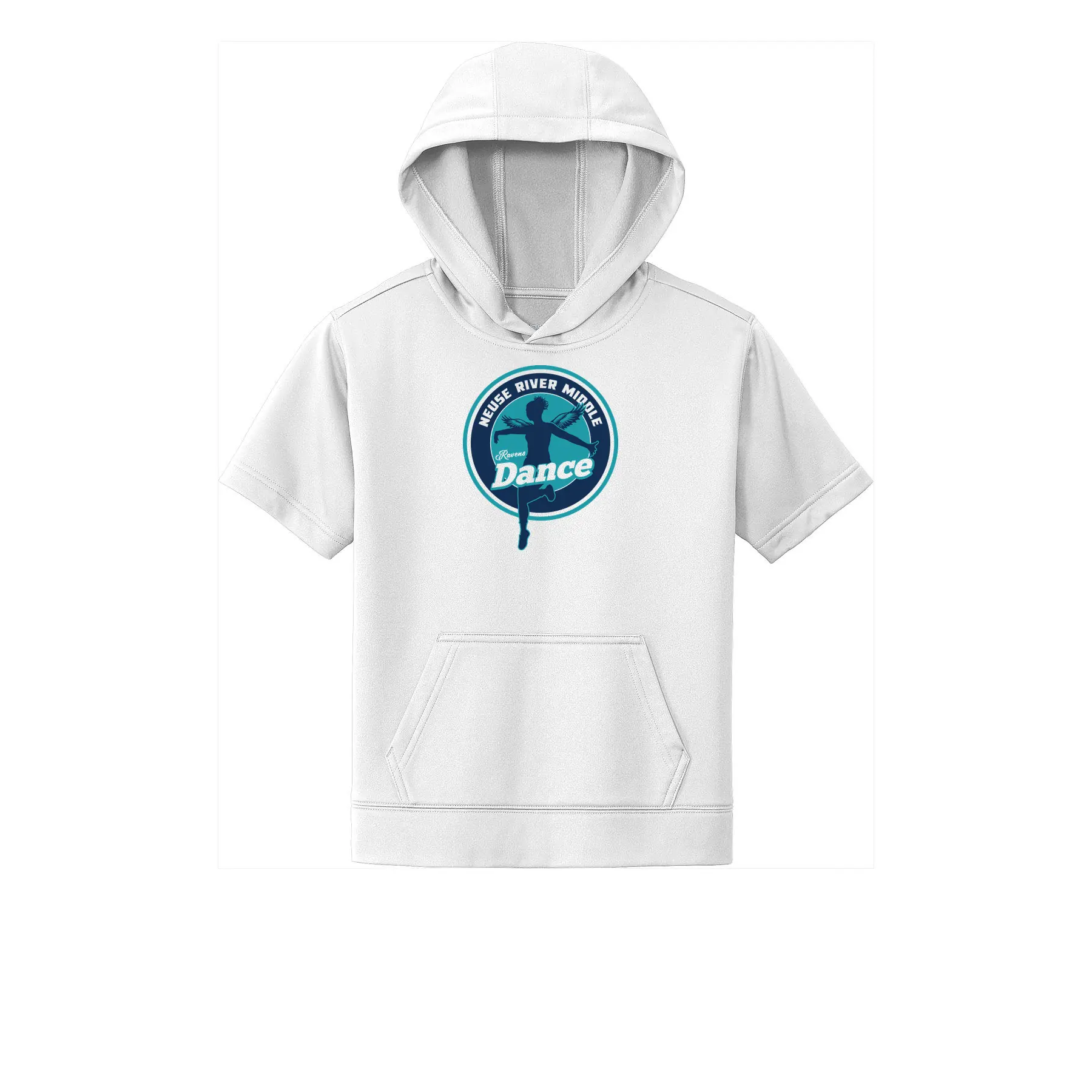 Neuse River Dance Youth Short Sleeve Hoodie - Image 1