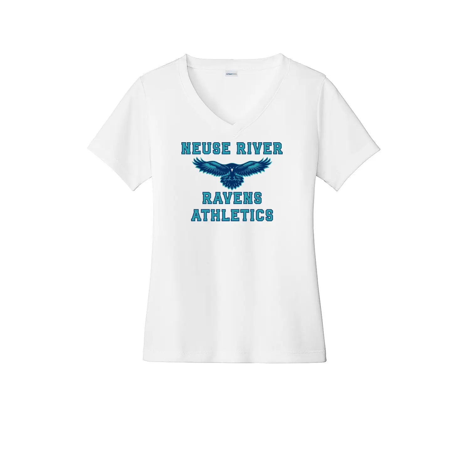 Neuse River Athletics Ladies V-Neck - Image 1