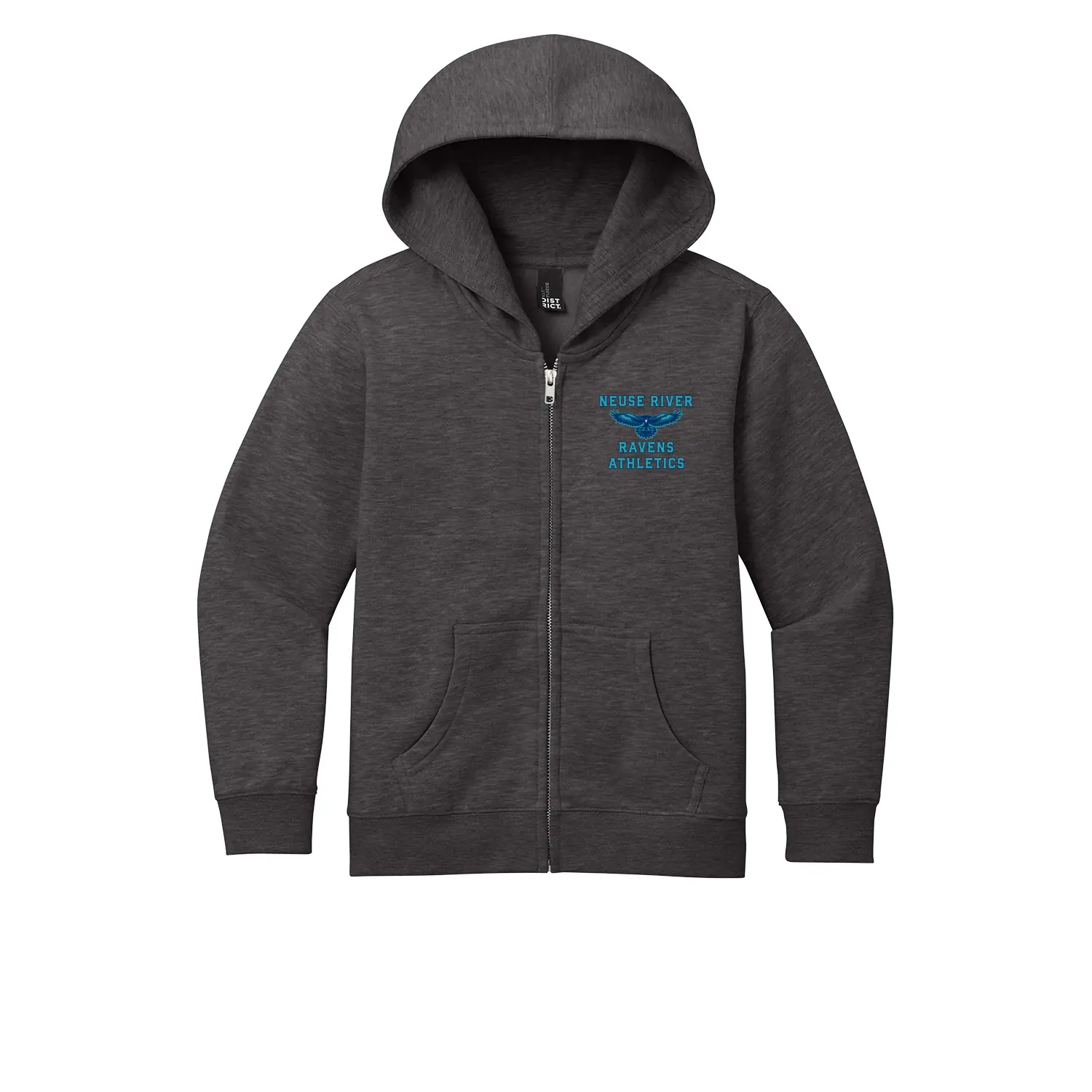 Neuse River Athletics Youth Full Zip Hoodie - Image 1