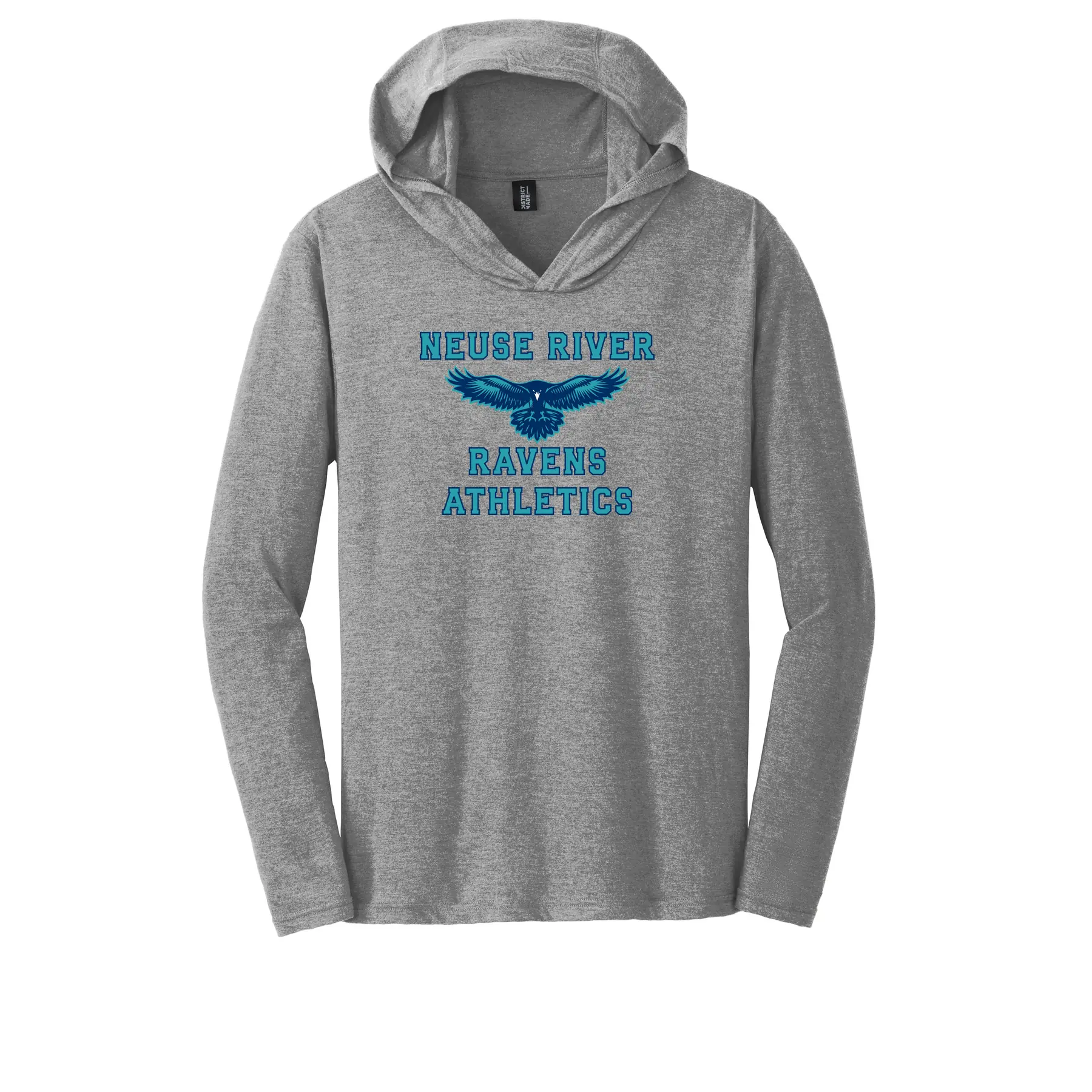Neuse River Athletics Adult Long Sleeve Hooded Tee - Image 1