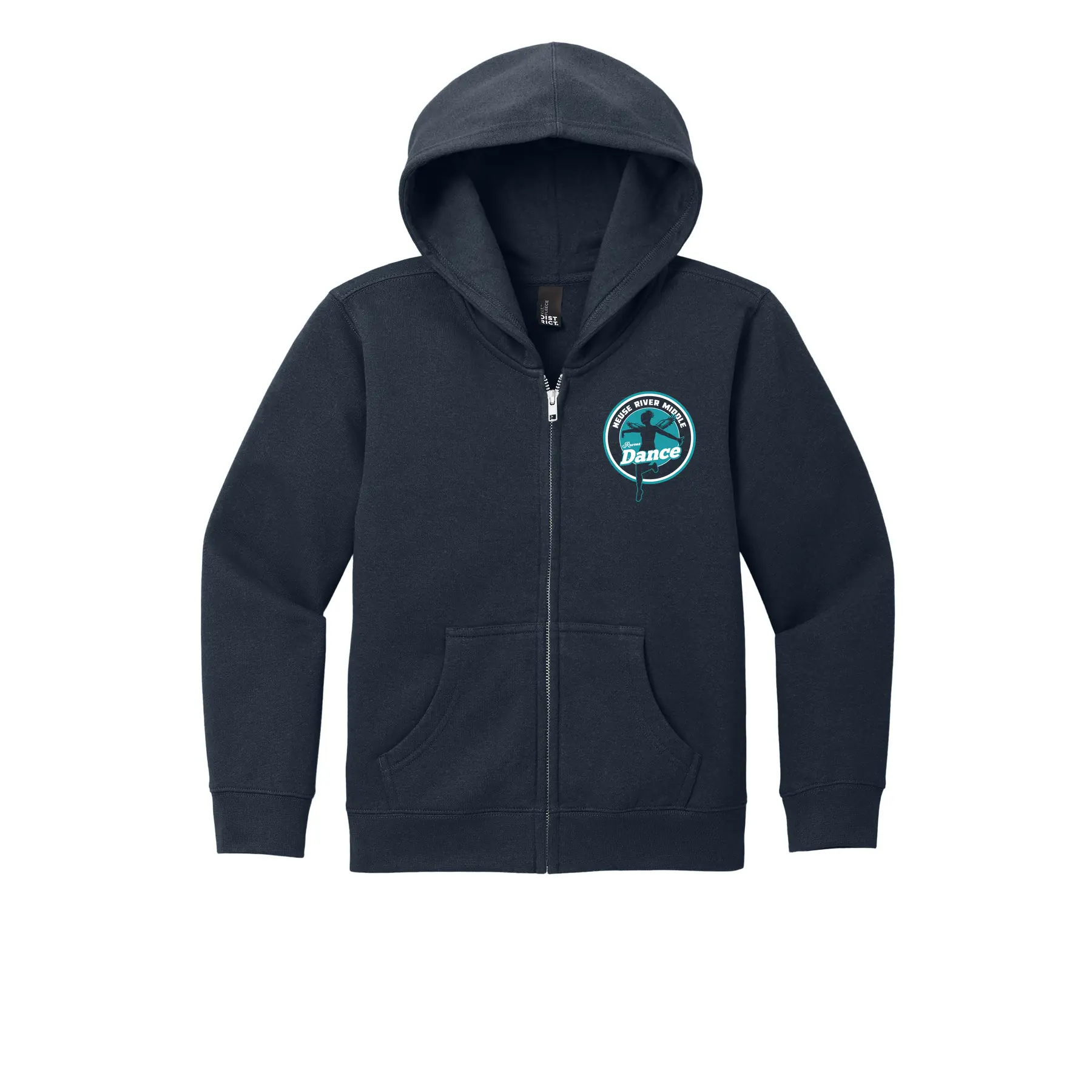 Neuse River Dance Youth Full Zip Hoodie - Image 1